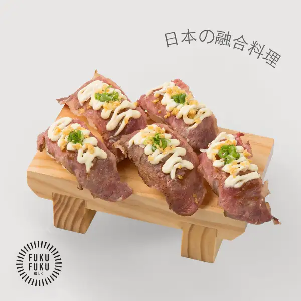 Hình ảnh Cơm Nigiri Flamed Wagyu with Pepper