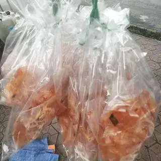 Hình ảnh bánh tráng hành phi xau 10bich 55k 