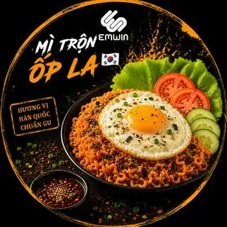 Mì Trộn Ốp La  - 45.000 ₫ tại Gà Sốt Cay & Trà Trái Cây Emwin - Trần Xuân Soạn