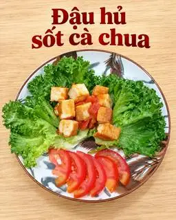 Hình ảnh Đậu hủ sốt cà chua