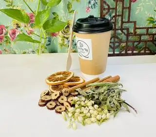 Trà Cam Quế Bạc Hà Hoa Mộc ( Trà nóng ) - 39.000 ₫ tại Bạch Cúc Trà - Trà Hoa Thảo Mộc & Cà Phê - Lạc Long Quân