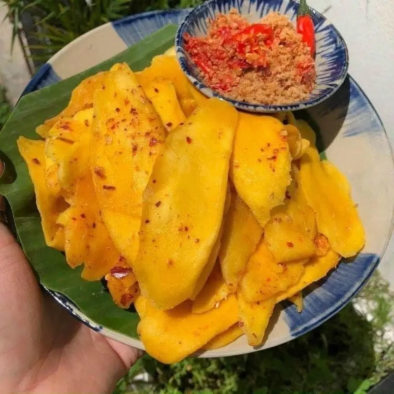 Xoài sấy muối Tây Ninh 250g - 78.000 ₫ tại  Amy Food - Bánh Mì & Cơm Cháy Chà Bông - Trần Khắc Chân