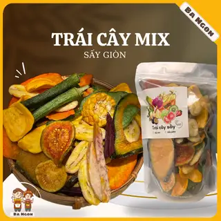 Trái cây thập cẩm sấy giòn - túi 250g - 63.000 ₫ tại Ba Ngon - Mứt, Omai & Trái Cây Sấy Dẻo - Trương Quyền