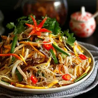 Hình ảnh Miến xào mềm
