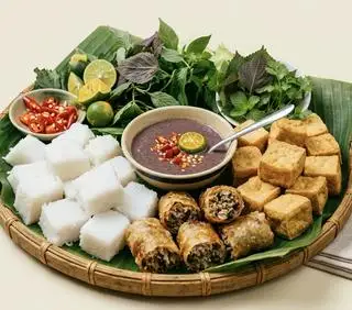 Hình ảnh Bún đậu nem rán