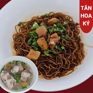 MÌ TRỘN HẮC XÌ DẦU SƯỜN NON HẦM - 57.000 ₫ tại Tiệm Mì Sườn TÂN HOA KÝ - 3 Tháng 2