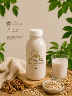 Hình ảnh Sữa óc chó yến mạch