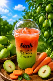 Hình ảnh nước ép cóc cà rốt(500ml)