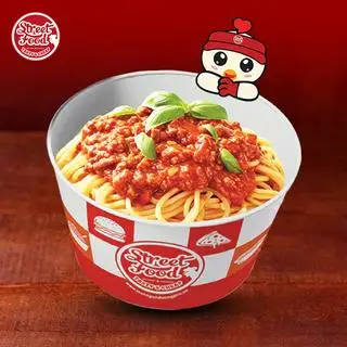 Mì Ý Bò Bằm - 49.000 ₫ tại Gà Rán Street Food - Pizza Burger - Tôn Thất Thuyết