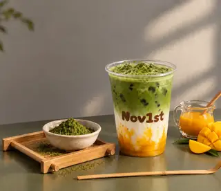 Hình ảnh Matcha Latte Xoài