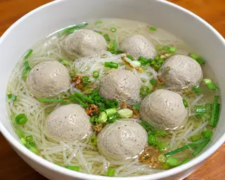 Hủ tiếu bò viên truyền thống - 22.500 ₫ tại Hủ Tiếu Bò Viên 014 - Chung Cư Ngô Gia Tự