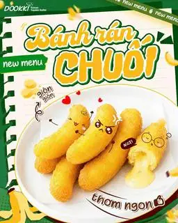 Hình ảnh Set bánh chuối dẻo Hàn Quốc