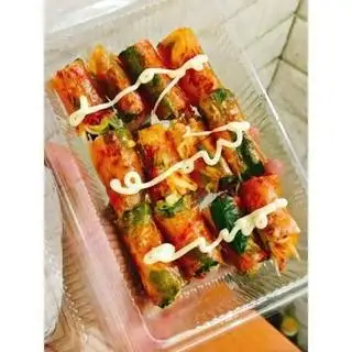 Hình ảnh Bánh tráng cuốn sốt mayonnaise 