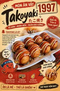 Hình ảnh takoyaki - 8 viên xốt phô mai trứng muối 