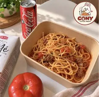 Hình ảnh Mì ý thịt bò sốt cà chua + 01 Coca 320ml