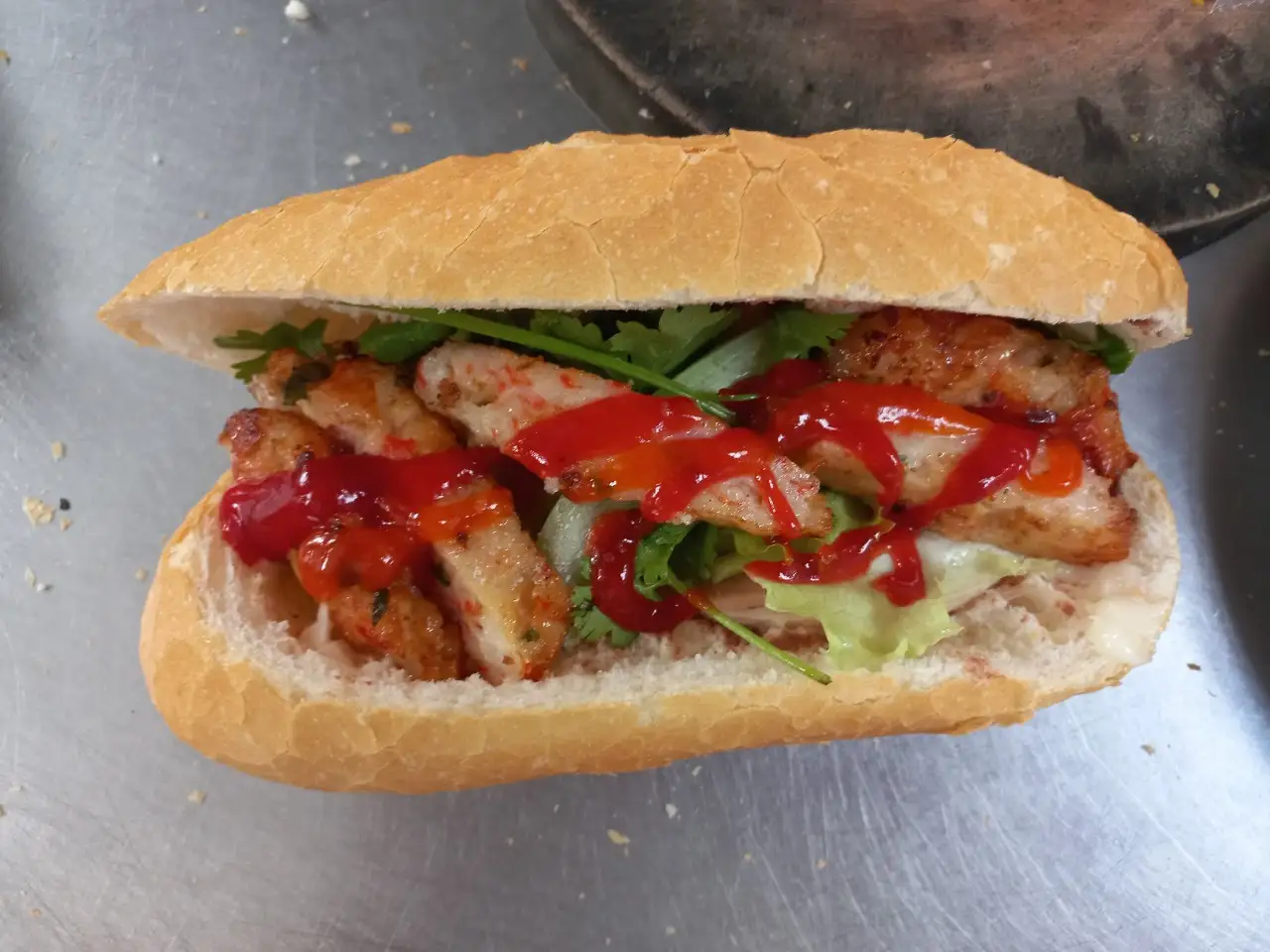 Hình ảnh Bánh mì hải sản