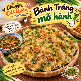 Hình ảnh Bánh Tráng Mỡ Hành
