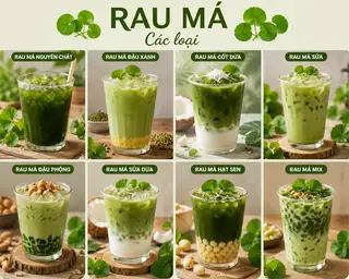 Hình ảnh Rau má đậu xanh