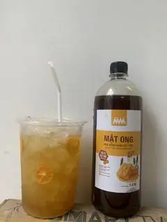 Hình ảnh trà trắc mật ong 