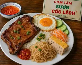 Cơm Tấm Đặt Biệt 79 (Sườn + Bì + Chả + Trứng) - 79.000 ₫ tại Cơm Tấm Sườn Nướng 79 - Lê Hồng Phong