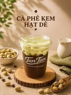 Hình ảnh Cà phê kem hạt dẻ