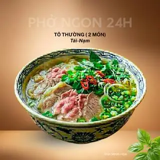 PHỞ TÁI NẠM - 60.000 ₫ tại Phở Ngon 24H - Phở Tái Viên, Phở Tái Gân Viên & Phở Bắp Bò - Hoàng Hoa Thám