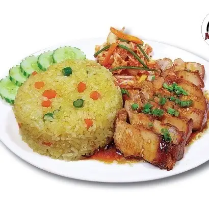 Hình ảnh Cơm Chiên Ba Rọi Chiên Giòn