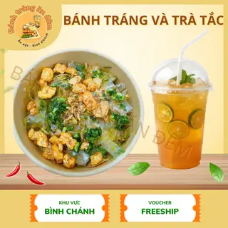 Hình ảnh Bánh tráng và trà tắc
