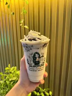 Hình ảnh Sữa dừa sương sáo 