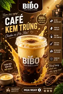 Hình ảnh Cafe kem trứng