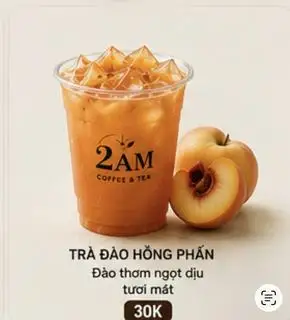Hình ảnh Trà Đào Hồng Phấn