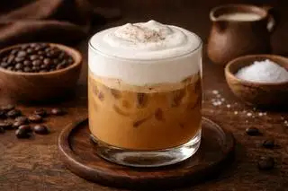 Hình ảnh Cafe kem muối