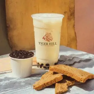 Hình ảnh Sữa tươi cốt dừa trân châu đường đen