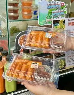 Cuốn trứng bơ muối - 36.000 ₫ tại Tiệm Bánh Trân Trân - Bánh Tráng Trứng Cuốn Bơ & Bánh Tráng Lụi - Tôn Thất Thuyết