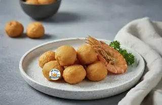 Tôm Viên Chiên - 5 Viên - 7.000 ₫ tại Ăn Vặt & Cá Viên Chiên Đệ Nhất - Đoàn Văn Bơ