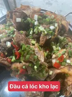 Đầu cá lóc kho hành tiêu - 55.000 ₫ tại Quán Cơm Quê Nhà - Mỹ Dung - Cù Lao