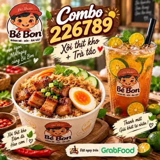 Hình ảnh Combo 226789: Xôi Thập Cẩm + Trà Tắc