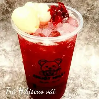 Trà hibiscus Vải - 40.000 ₫ tại Trà Sữa & Ăn Vặt Chuột Nhắt - Cô Giang