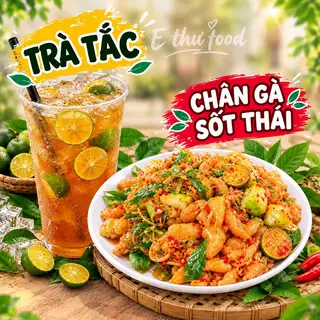 Hình ảnh ComBo Chân Gà + Trà Tắc