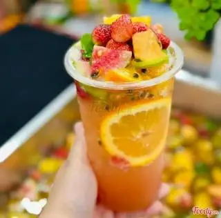 Hình ảnh Trà Nhiệt Đới Trái Cây Tươi