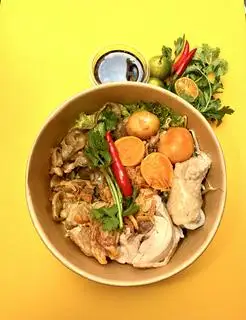 Miến khô thập cẩm siêu đặc biệt - 77.000 ₫ tại Miến Gà Khô Sốt Dầu Hào 156 - Đặng Văn Ngữ