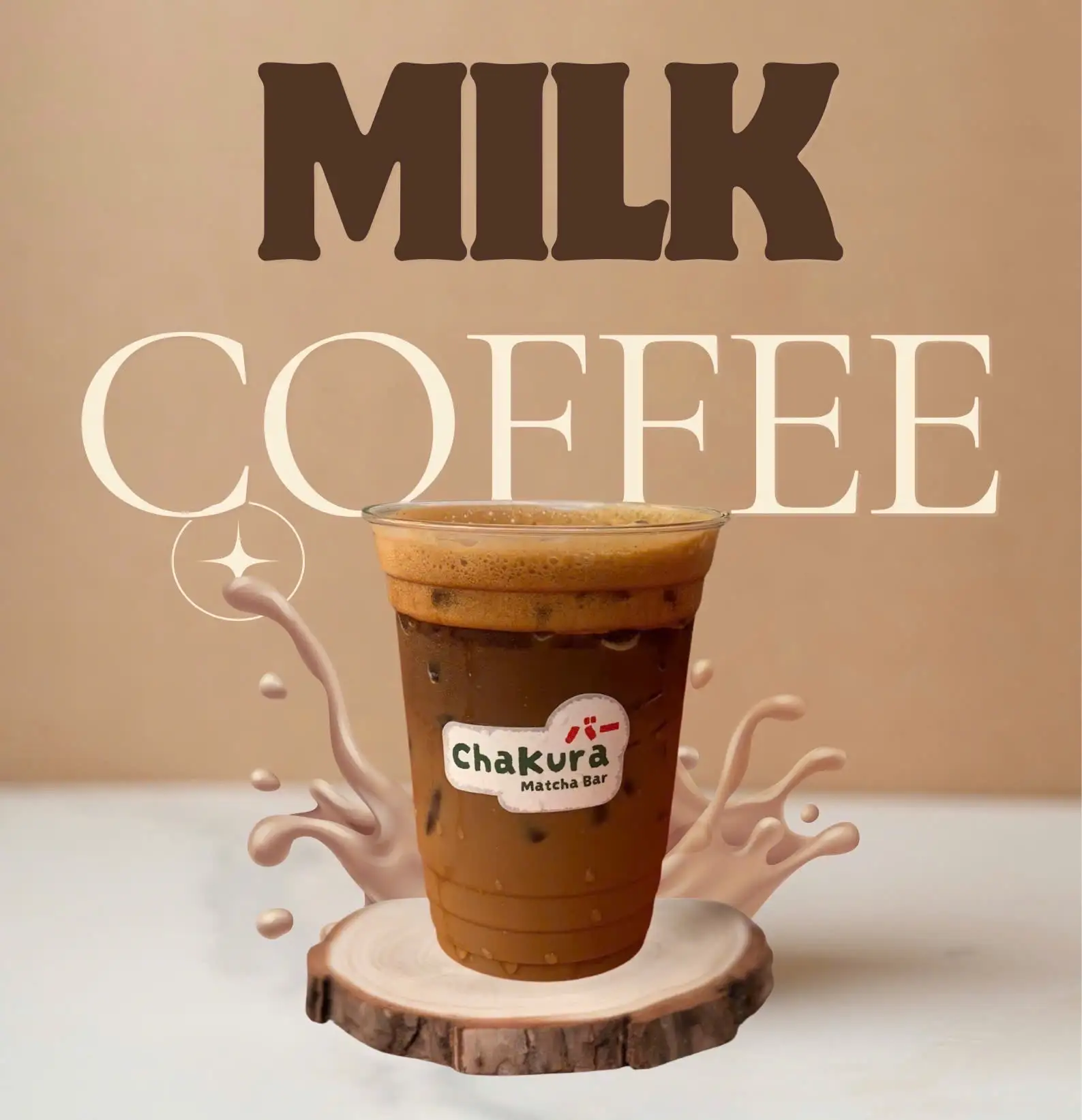 Milk Coffee - 43.900 ₫ tại Chakura Matcha Bar - Lương Hữu Khánh