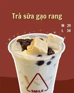 Hình ảnh Trà sữa gạo rang