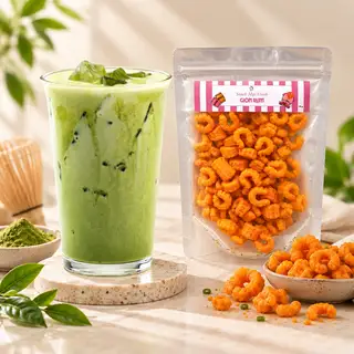 Hình ảnh Combo Chill – 1 Nước + 1 Ăn Vặt
