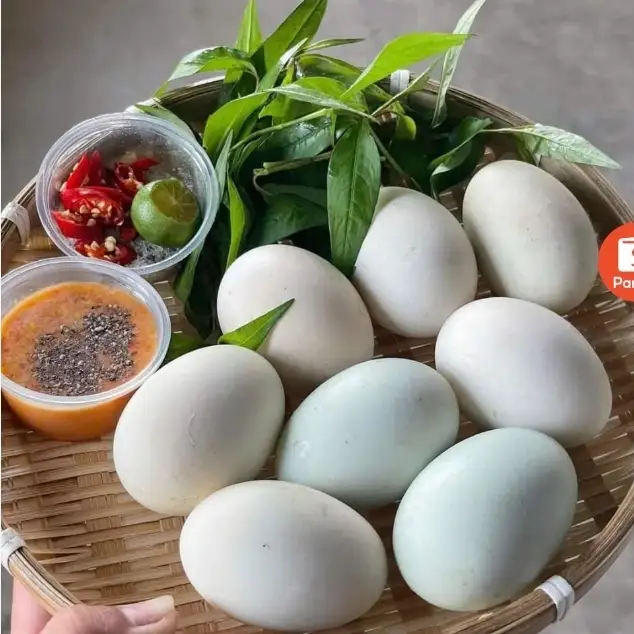 Hình ảnh trứng vịt lộn 10 quả 