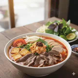 Hình ảnh Bún riêu cua đầy đủ - Best Seller