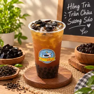 Hình ảnh Hồng Trà Trân Châu Sương Sáo