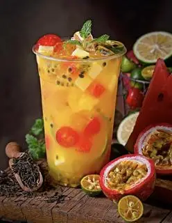 Hình ảnh Trà Hoa Quả Nhiệt Đới