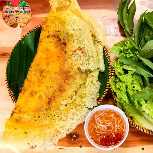 Bánh xèo tôm thịt - 60.000 ₫ tại Bánh Xèo & Bánh Khọt Rau Rừng Cây Sung - Nguyễn Văn Luông