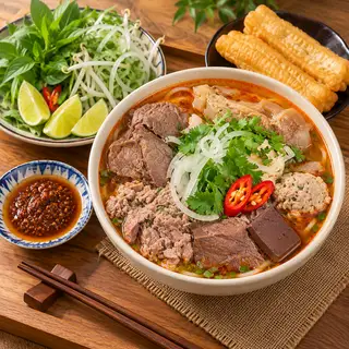 Hình ảnh Bún bò huế đặc biệt